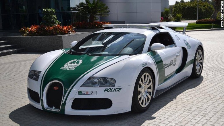 超豪华阵容：迪拜警方拥有世界最快警车
